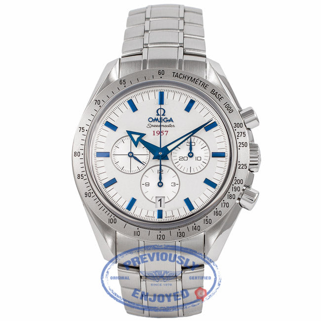 Omega Speed Master Broad Arrow Chronograph 321.10.42.50.02.001 QARGNQ - Beverly Hills Watch Company Watch Store