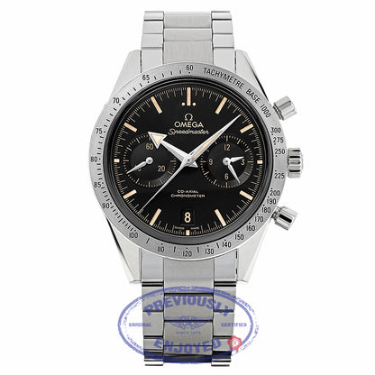 Omega Speedmaster 57 Chronograph Automatic Black Dial Stainless Steel 331.10.42.51.01.002 - Beverly Hills Watch