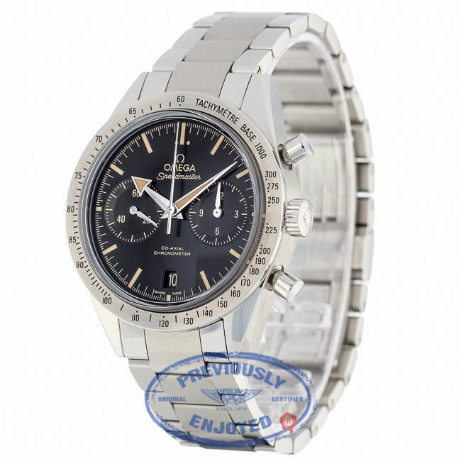 Omega Speedmaster 57 Chronograph Automatic Black Dial Stainless Steel 331.10.42.51.01.002 - Beverly Hills Watch