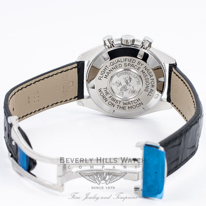 Omega Spedmaster Professional 42mm Stainless Steel Case Acrylic Crystal Alligator Strap Manual Wind 3870.50.31 Beverly Hills Watch Company Watch Store