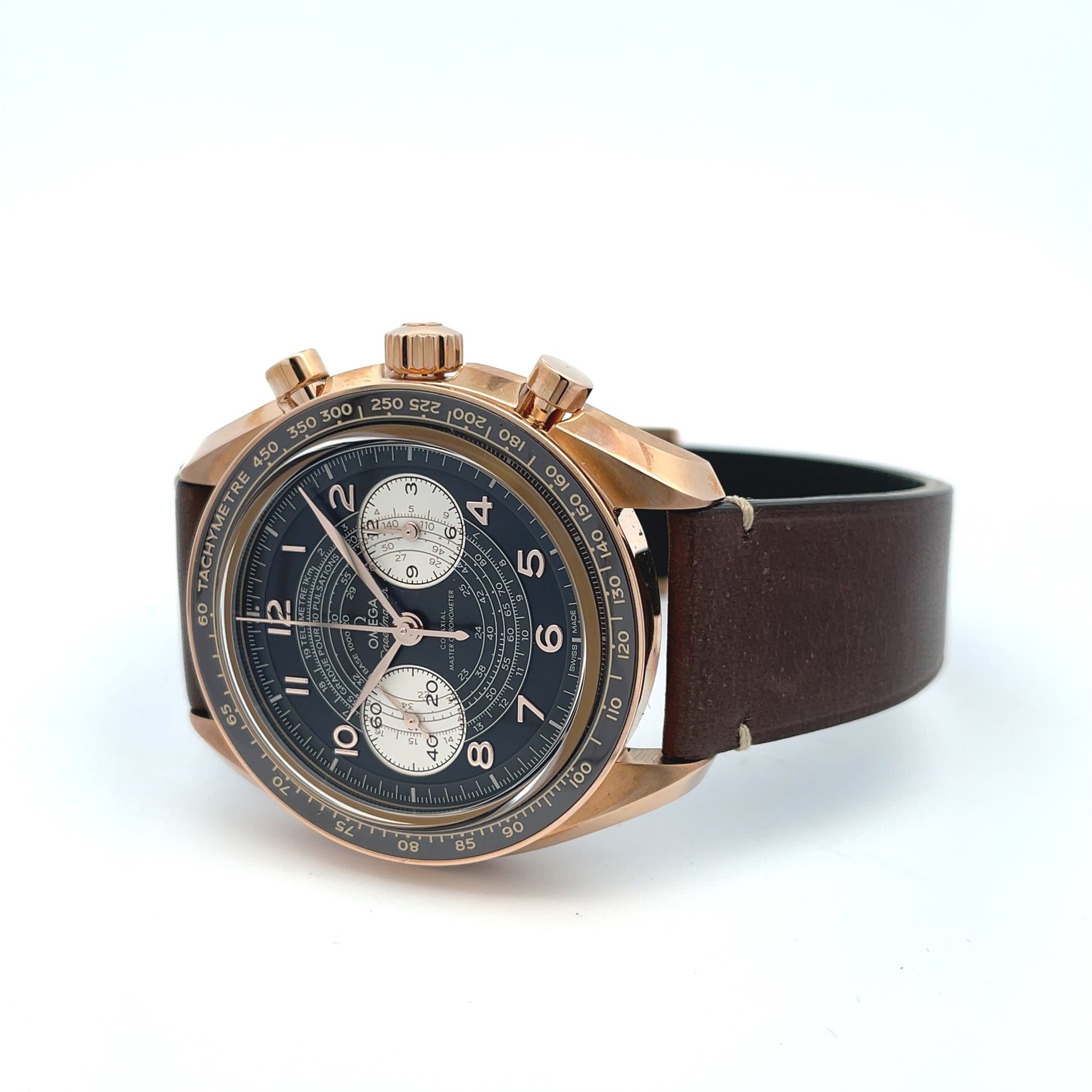 Omega Speedmaster Chronoscope 43mm Rose Gold Bronze 329.92.43.51.10.001 - Beverly Hills Watch Company