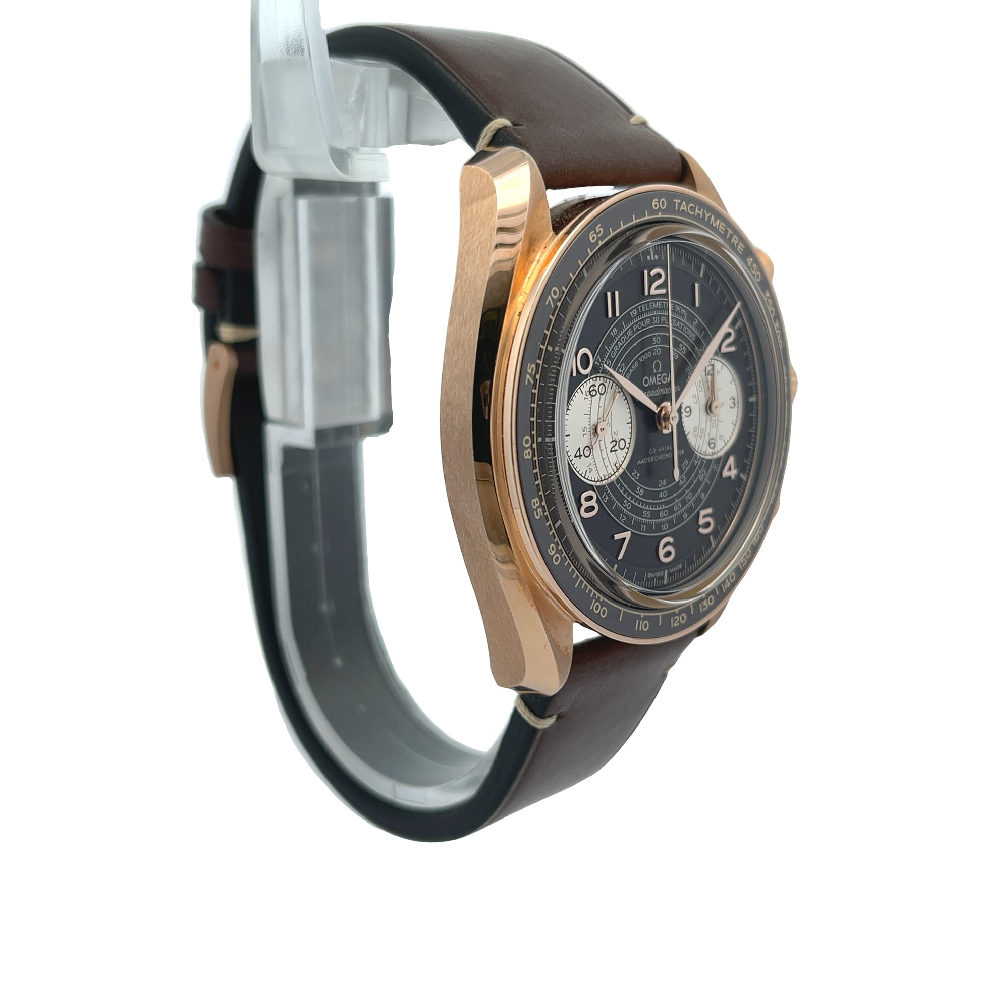 Omega Speedmaster Chronoscope 43mm Rose Gold Bronze 329.92.43.51.10.001 - Beverly Hills Watch Company