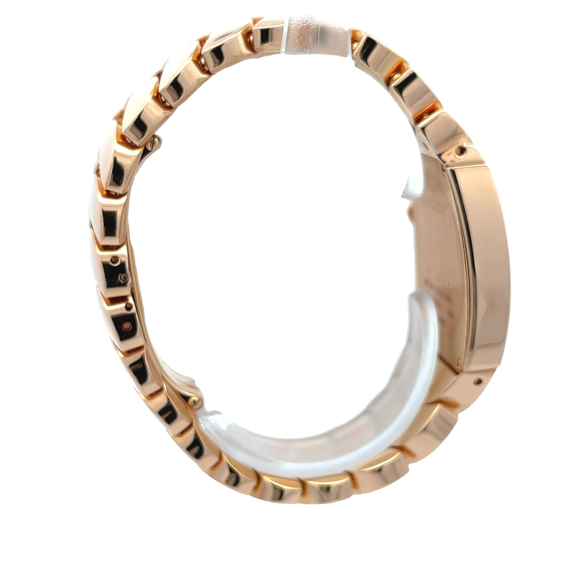 Cartier La Dona Rose Gold Diamond Bezel W640040I - Beverly Hills Watch Company