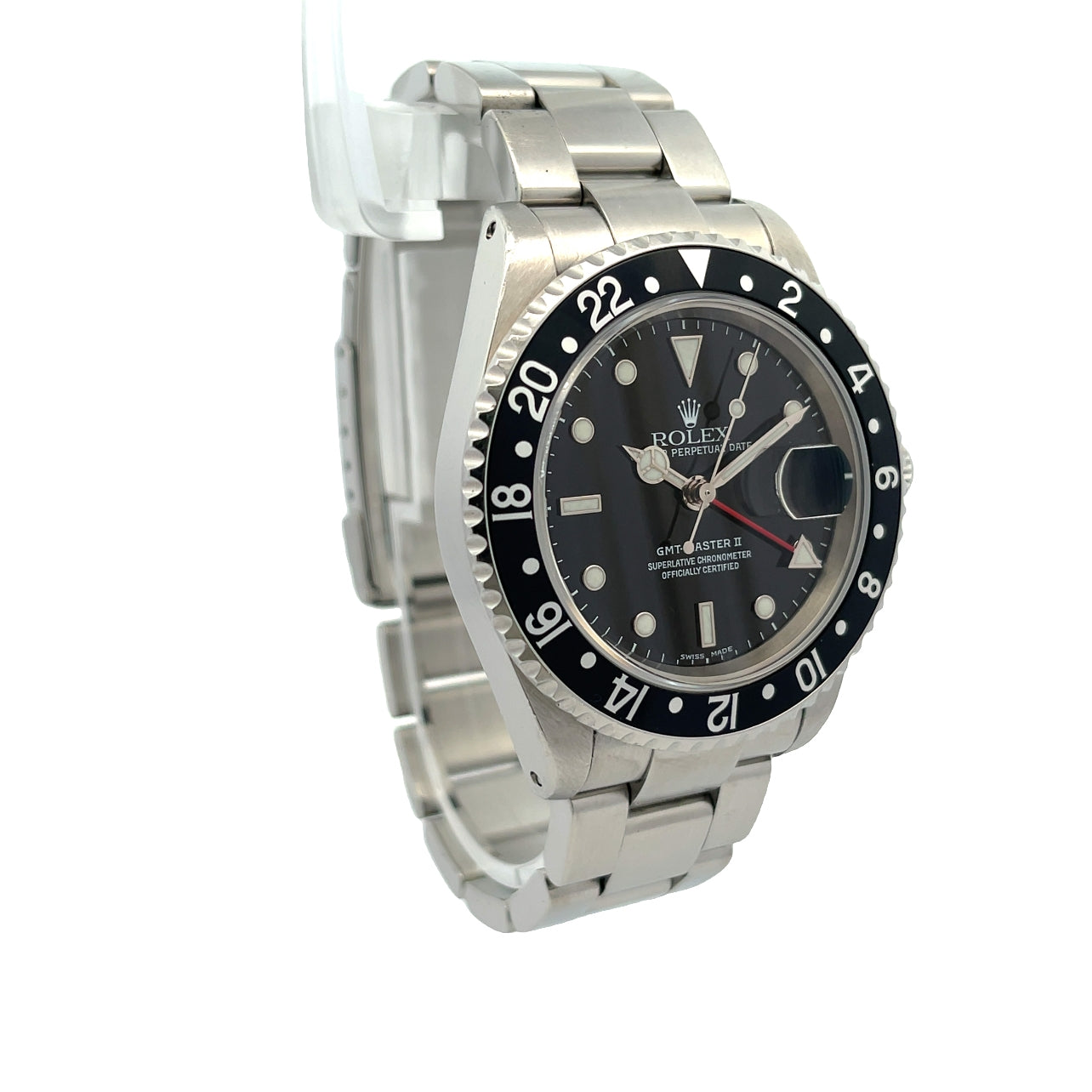 Rolex GMT-Master II 40mm Classic Stainless Steel 16710 - Beverly Hills Watch Company