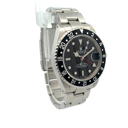 Rolex GMT-Master II 40mm Classic Stainless Steel 16710 - Beverly Hills Watch Company