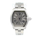 Cartier Roadster XL GMT Stainless Steel Silver Dial W62032X6 - Beverly Hills Watch Company