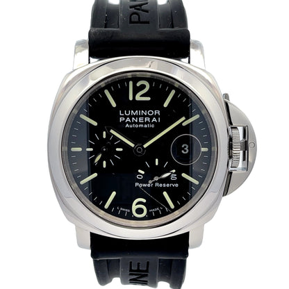 Panerai Luminor Power Reserve 44MM Black Dial PAM00090 - Beverly Hills Watch Company