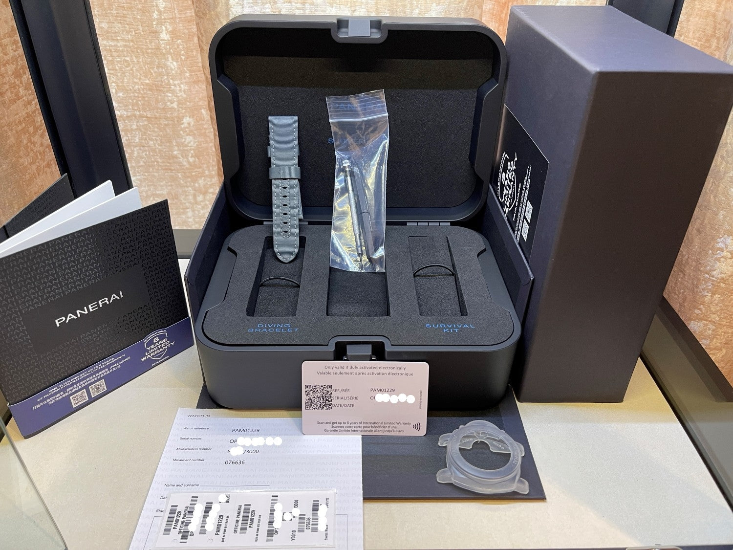 Panerai Submersible Quaranta Quattro PAM01229 - Beverly Hills Watch Company