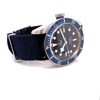 Tudor Heritage Black Bay 41mm Blue 79230B - Beverly Hills Watch  Company