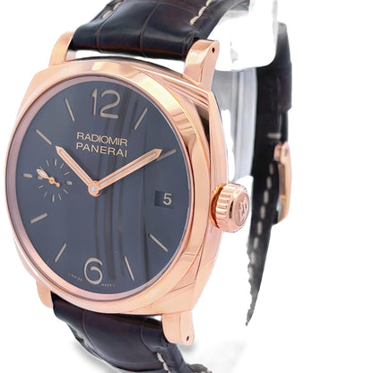 Panerai Radiomir 1940 3 Days Oro Rosso Brown Dial PAM00515