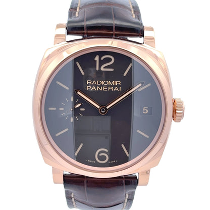 Panerai Radiomir 1940 3 Days Oro Rosso Brown Dial PAM00515