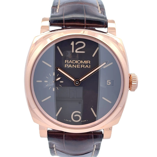 Panerai Radiomir 1940 3 Days Oro Rosso Brown Dial PAM00515