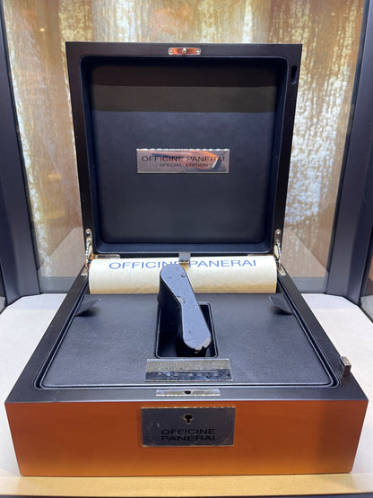 Panerai Radiomir 3 Days GMT 47mm Oro Rosso Blue Dial PAM00598