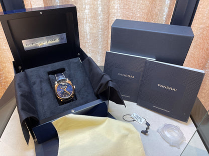 Panerai Radiomir 1940 10 Days GMT Oro Rosso 45mm PAM00659 - Beverly Hills Watch Company