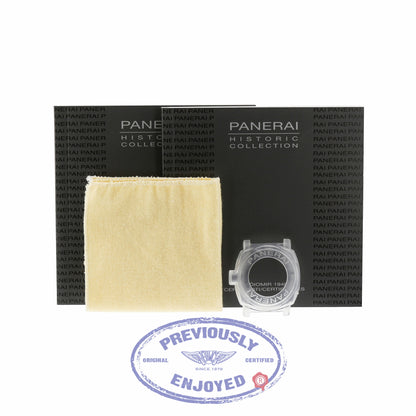 Panerai Radiomir 1940 Hand Wound 42mm Black Dial Brown Leather PAM00512 RVRL4M - Beverly Hills Watch