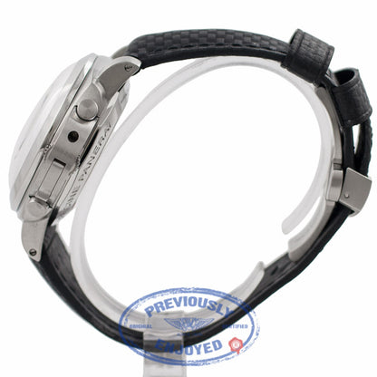 Panerai Luminor 1950 Flyback Stainless Steel Carbon Fiber Strap PAM 212 6U2CJT