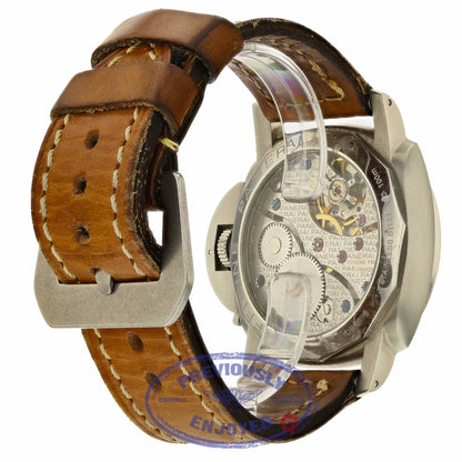 Panerai Luminor 1950 Re-Edition Stainless Steel PAM000127 W13XLD - Beverly Hills Watch Company Watch Store