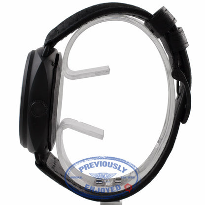 Panerai Radiomir 8 Days Black Dial Automatic Black Ceramic Case Leather Strap PAM00384 VC7ULU - Beverly Hills Watch Company Watch Store