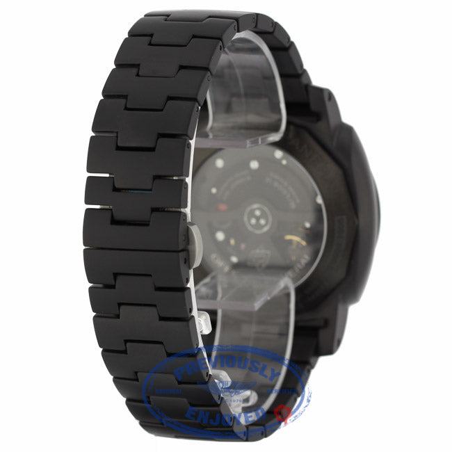 Panerai Contemporary Luminor 1950 Tuttonero 44MM Black Ceramic Black Dial Black Bracelet PAM00438 FNPLVU - Beverly Hills Watch Company