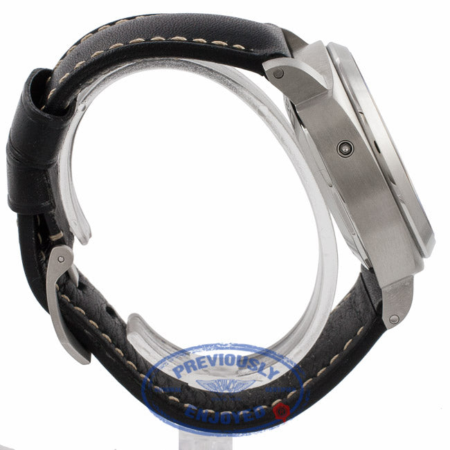 Panerai Daylight Chronograph Orange Markings Black Dial PAM00356 KNHKNU - Beverly Hills Watch Company Watch Store