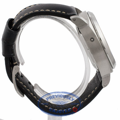 Panerai Daylight Chronograph Orange Markings Black Dial PAM00356 KNHKNU - Beverly Hills Watch Company Watch Store