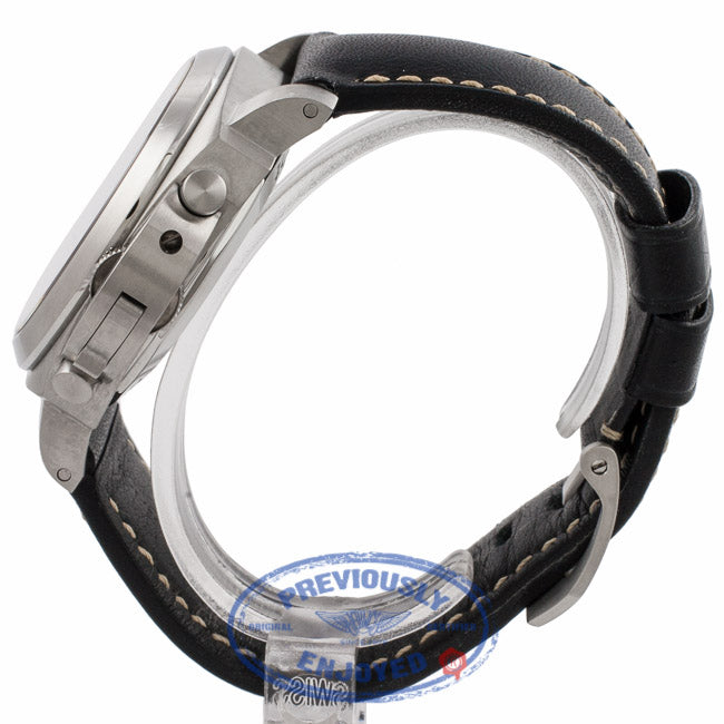 Panerai Daylight Chronograph Orange Markings Black Dial PAM00356 KNHKNU - Beverly Hills Watch Company Watch Store