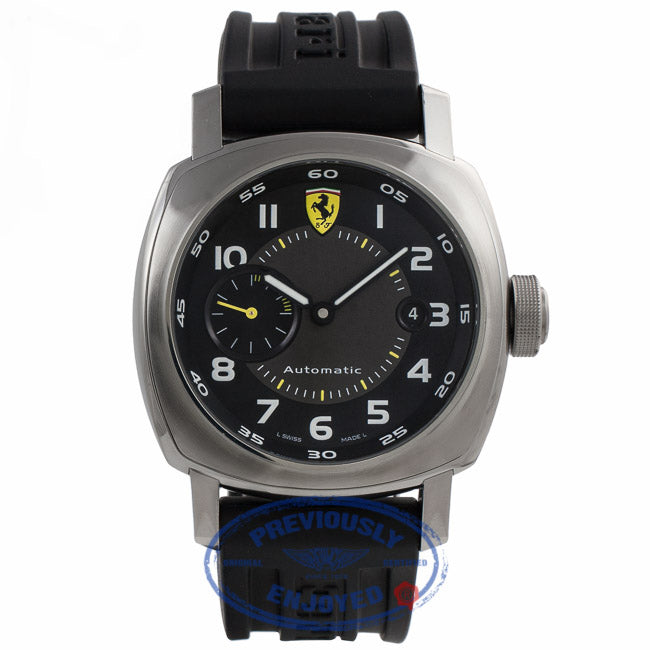 Panerai Ferrari Suderia 45MM Black Dial FER00002 58Q5PW - Beverly Hills Watch Company Watch Store