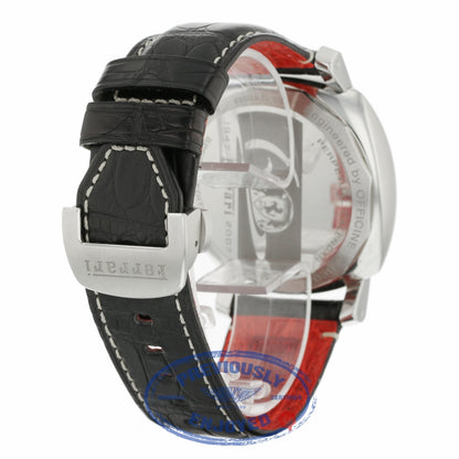 Panerai Ferrari Perpetual Calendar Special Edition Stainless Steel Black Dial FER 00015 BJY6YW - Beverly Hills Watch Company