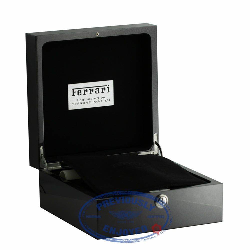 Panerai Ferrari Perpetual Calendar Special Edition Stainless Steel Black Dial FER 00015 BJY6YW - Beverly Hills Watch Company