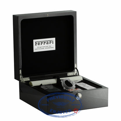 Panerai Ferrari Perpetual Calendar Special Edition Stainless Steel Black Dial FER 00015 BJY6YW - Beverly Hills Watch Company