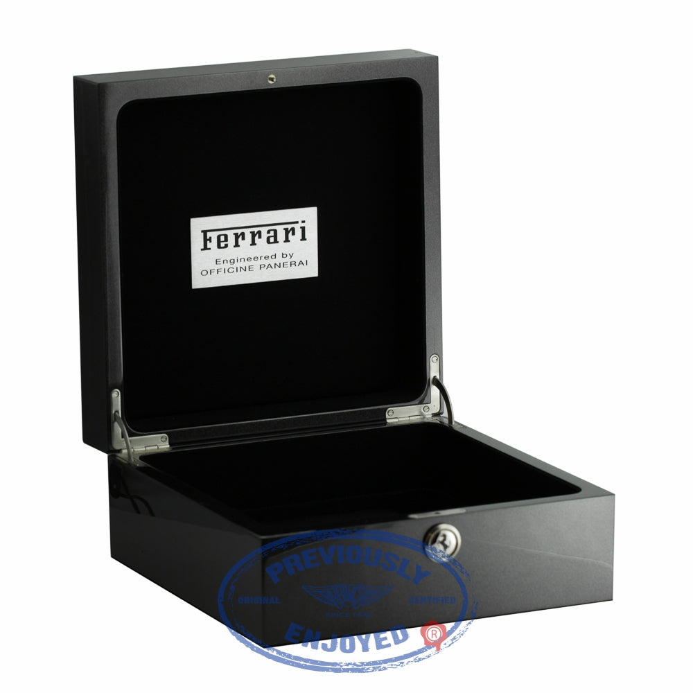 Panerai Ferrari Perpetual Calendar Special Edition Stainless Steel Black Dial FER 00015 BJY6YW - Beverly Hills Watch Company