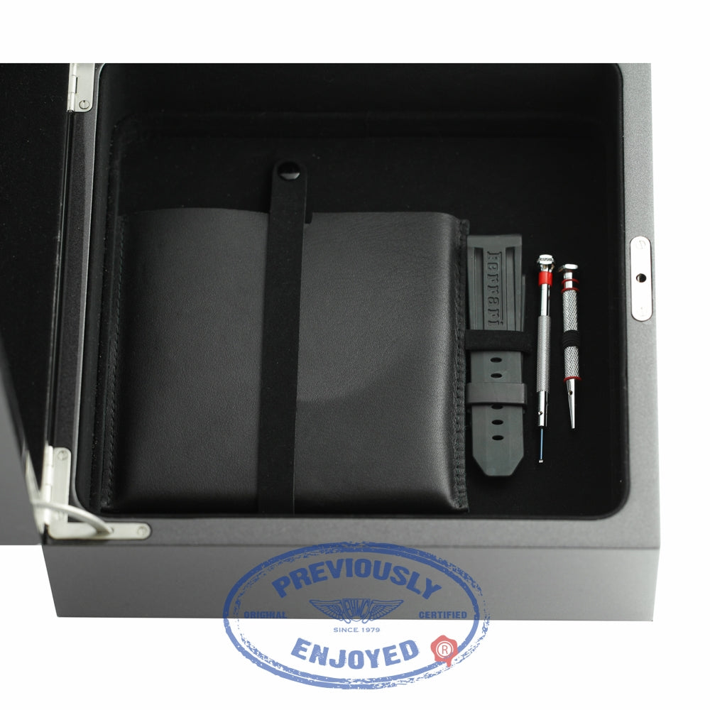 Panerai Ferrari Perpetual Calendar Special Edition Stainless Steel Black Dial FER 00015 BJY6YW - Beverly Hills Watch Company