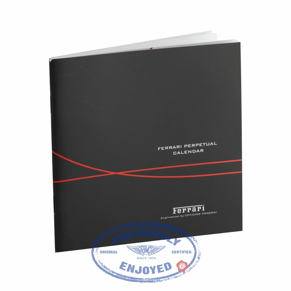 Panerai Ferrari Perpetual Calendar Special Edition Stainless Steel Black Dial FER 00015 BJY6YW - Beverly Hills Watch Company