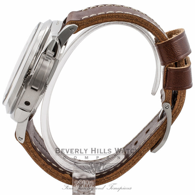 Panerai Historic Luminor 1950 3 Day Power Reserve 47MM Stainless Steel Black Dial Manual Winding PAM00372 DDWGT6 - Beverly Hills Watch Company Watch Store