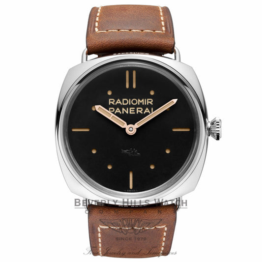Panerai Radiomir SLC 3 Days Mechanical Black Dial PAM00425 - Beverly Hills Watch