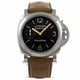 Panerai Luminor Marina 1950 3 Day Power Reserve 47MM Brown Leather Strap PAM00422 ZA7R61 - Beverly Hills Watch Company Watch Store