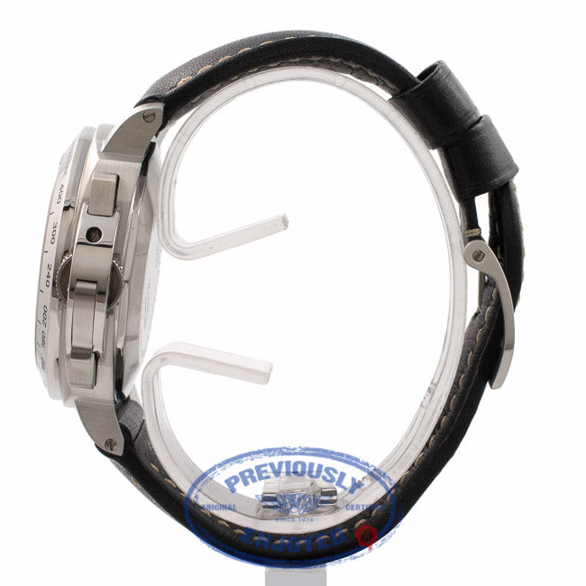 Panerai Luminor Chronograph Stainless Steel 44MM Black Dial Anthracite Sub-Dials PAM00162 LX2FTT - Beverly Hills Watch Company