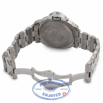Panerai Luminor GMT 44MM Stainless Steel Titanium PAM00161 RHV3A9 - Beverly Hills Watch Company Watch Store