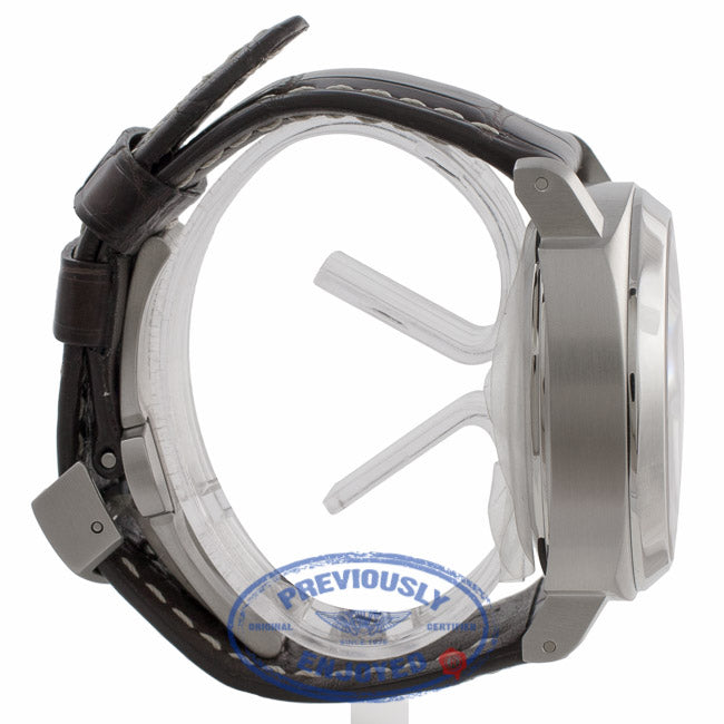 Panerai PAM00049 Luminor Marina 40MM Stainless Steel Case White Dial Automatic PAM00049 - L8F8PE - Beverly Hills Watch Company Watch Store