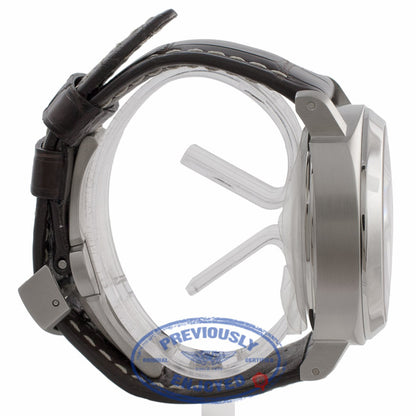 Panerai PAM00049 Luminor Marina 40MM Stainless Steel Case White Dial Automatic PAM00049 - L8F8PE - Beverly Hills Watch Company Watch Store