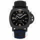 PANERAI Luminor 1950 10 Days Black Dial Ceramic Black Leather PAM00335 HTPD6R - Beverly Hills Watch Company