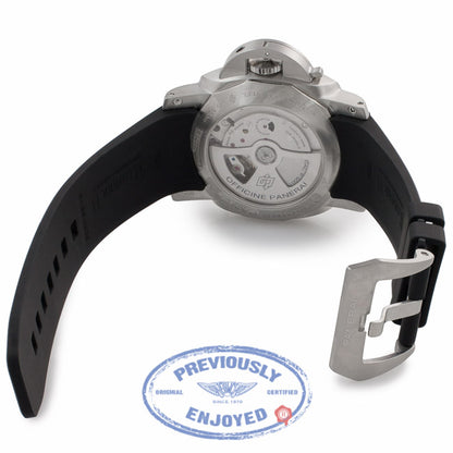 Panerai Luminor 1950 3 Day Power Reserve GMT Stainless Steel PAM00320 28AZ30 - Beverly Hills Watch CompanyPanerai Luminor 1950 3 Day Power Reserve GMT Stainless Steel PAM00320 28AZ30 - Beverly Hills Watch Company Watch Store