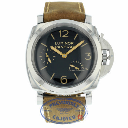 Panerai Historic Luminor 1950 3 Days Power Reserve 47MM Stainless Steel PAM00423 Z4VZE5 - Beverly Hills Watch Company