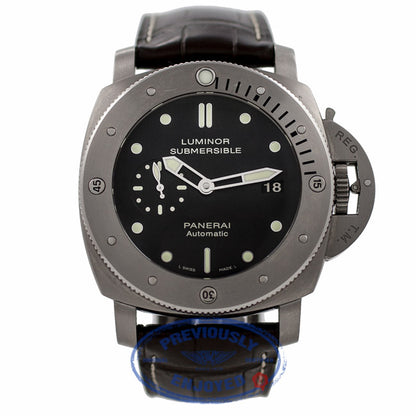 Panerai Luminor Submersible 1950 Titanium 47MM PAM00305 2C13KY - Beverly Hills Watch Company Watch Store
