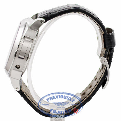 Panerai Luminor 44MM Manual Wind Stainless Steel Black Dial PAM00112 RN1K6N - Beverly Hills Watch Company Watch Store
