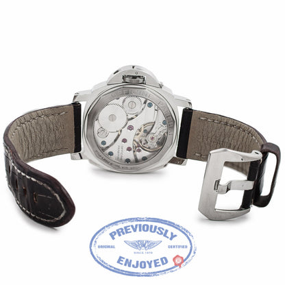 Panerai Luminor Base 44MM Black Dial PAM 112 GTDBT1 - Beverly Hills Watch Company Watch Store