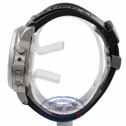 Panerai Daylight Chronograph Orange Markings Black Dial PAM00356 4TJCTW - Beverly Hills Watch Company Watch Store