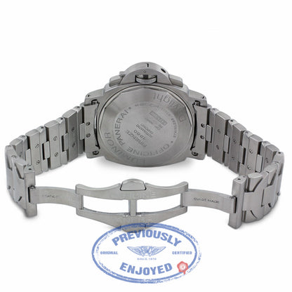 Panerai Luminor Daylight Chrono Auto 44mm Black Dial PAM00236 LQUZ5C - Beverly Hills Watch Company