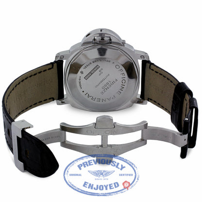 Panerai Luminor GMT 44mm Stainless Steel PAM00088 78H78V - Beverly Hills Watch Company