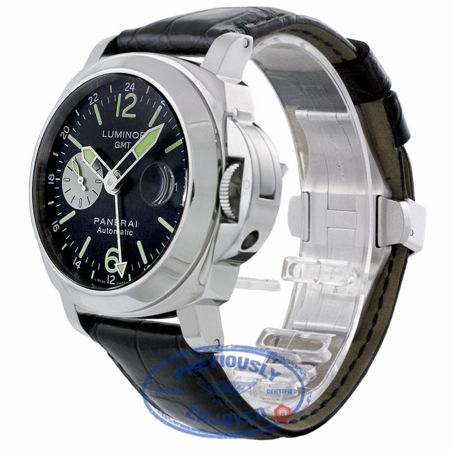 Panerai Luminor GMT 44mm Stainless Steel PAM00088 78H78V - Beverly Hills Watch Company